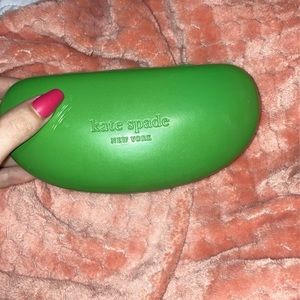 Purple Kate spade glasses